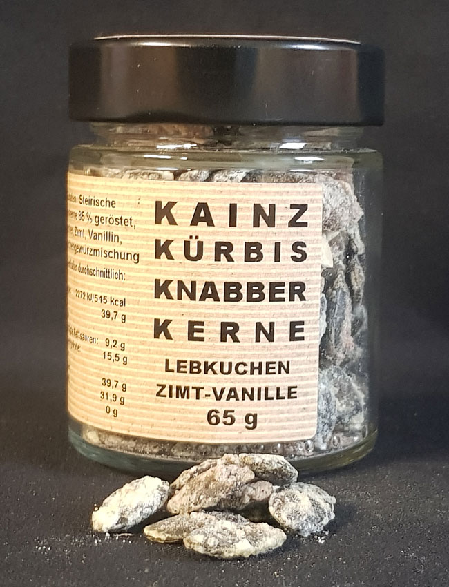 Kainz Kürbisknabberkerne Zimt-Vanille-Lebkuchen